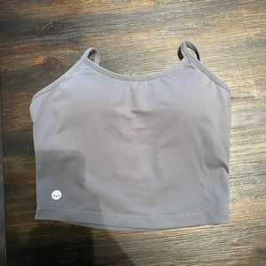 Ava Crop- Senita- Small. Grey.